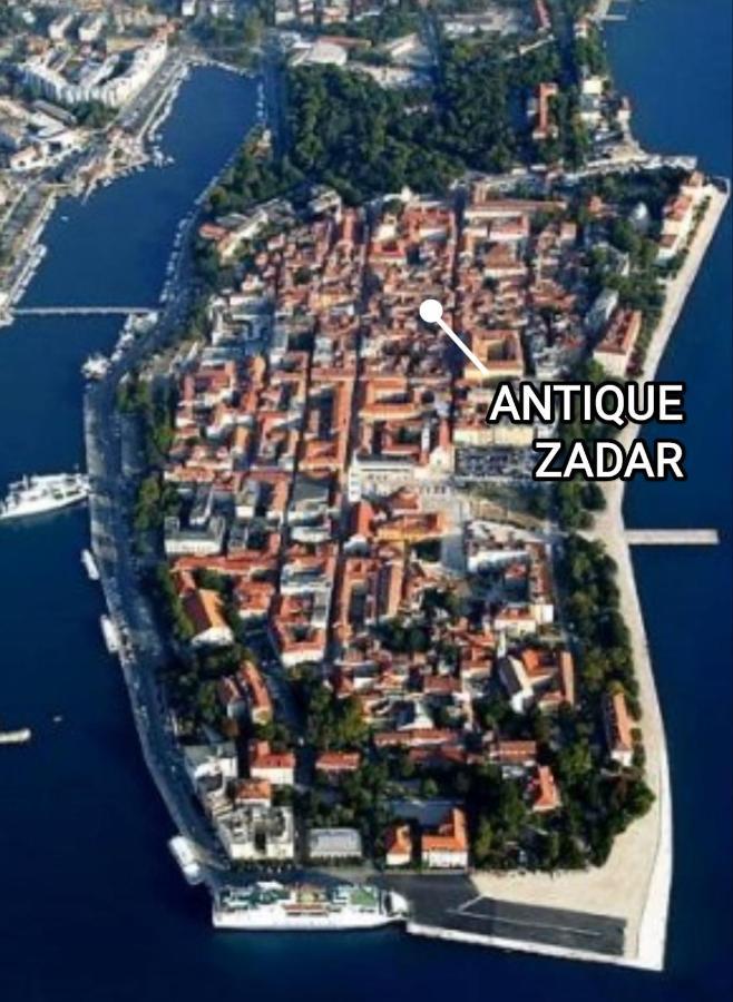Apartment Antique Zadar - City Center المظهر الخارجي الصورة